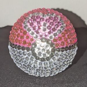 Crystallized Poké Ball Bag Charm